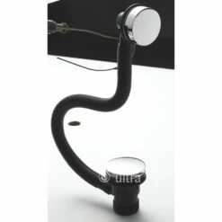 Nuie Easyclean Sprung Plug Bath Waste With Minimalist Overflow