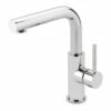 Sagittarius Ergo Lever Mono Basin Mixer Tap With Swivel Spout & Sprung Waste 1 Sagittarius Ergo Lever Mono Basin Mixer Tap With Swivel Spout & Sprung Waste -TAP WAREHOUSE Shop el406c