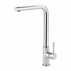 Sagittarius Ergo Lever Tall Basin Mixer Tap With Sprung Waste