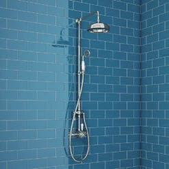 Butler & Rose Eliza Traditional Shower Valve & Rigid Riser Kit