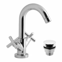 Vado Elements Water Basin Mixer With Clicker Waste 10 Vado Elements Water Basin Mixer With Clicker Waste -TAP WAREHOUSE Shop elw 100 cc c p detail3