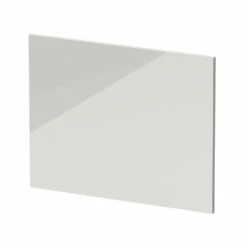 Emily L-Shaped Square End Bath Panel - Gloss Grey Mist 15 Emily L-Shaped Square End Bath Panel - Gloss Grey Mist -TAP WAREHOUSE Shop emily l shaped bath end panel gloss grey mist cutout image