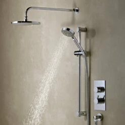 Roper Rhodes Event Round Dual Function Shower System With Fixed Shower Head