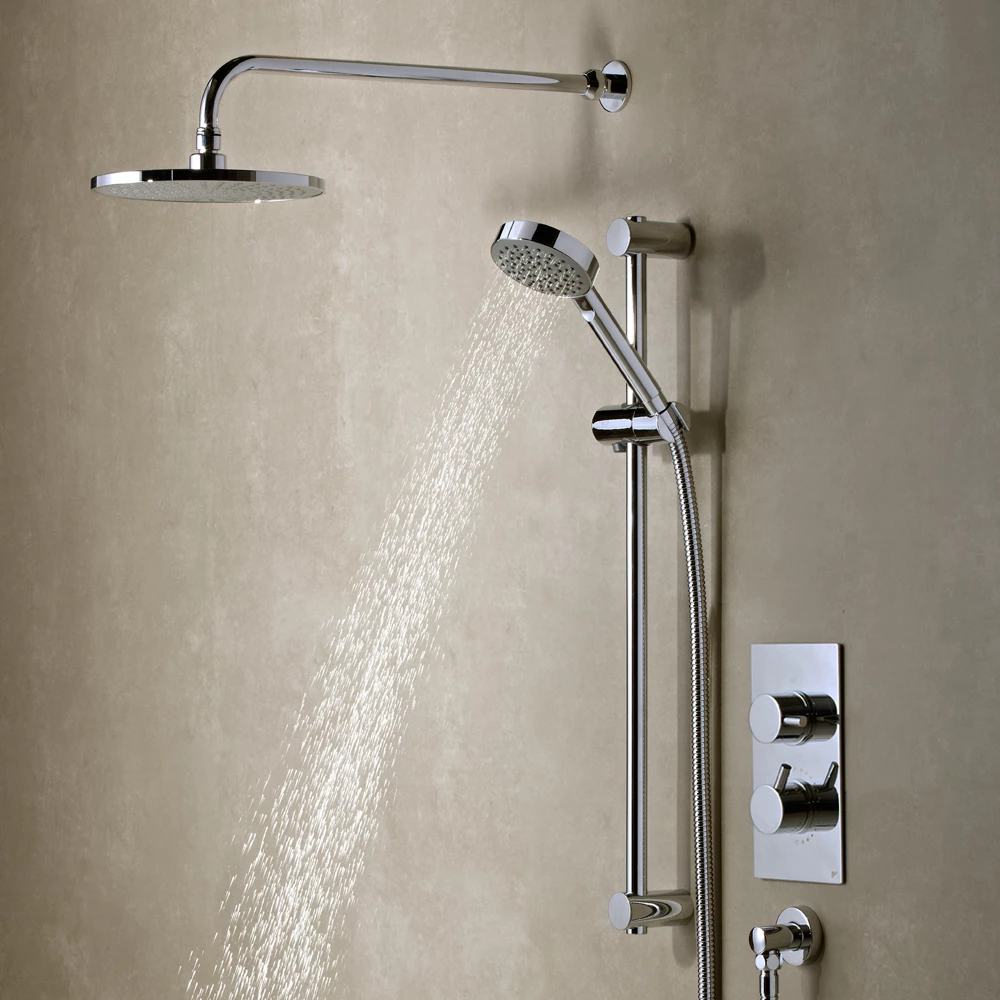 Roper Rhodes Event Round Dual Function Shower System With Fixed Shower Head 3 Roper Rhodes Event Round Dual Function Shower System With Fixed Shower Head