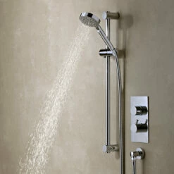 Roper Rhodes Event Round Dual Function Shower System With Bath Filler