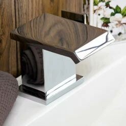 Vellamo Angel Waterfall Mono Basin Mixer With Clicker Waste 13 Vellamo Angel Waterfall Mono Basin Mixer With Clicker Waste -TAP WAREHOUSE Shop faz001 lifestyle 2