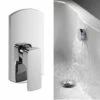 Vellamo Panache Bath Overflow Filler With Concealed Valve -TAP WAREHOUSE Shop flite bath pack1