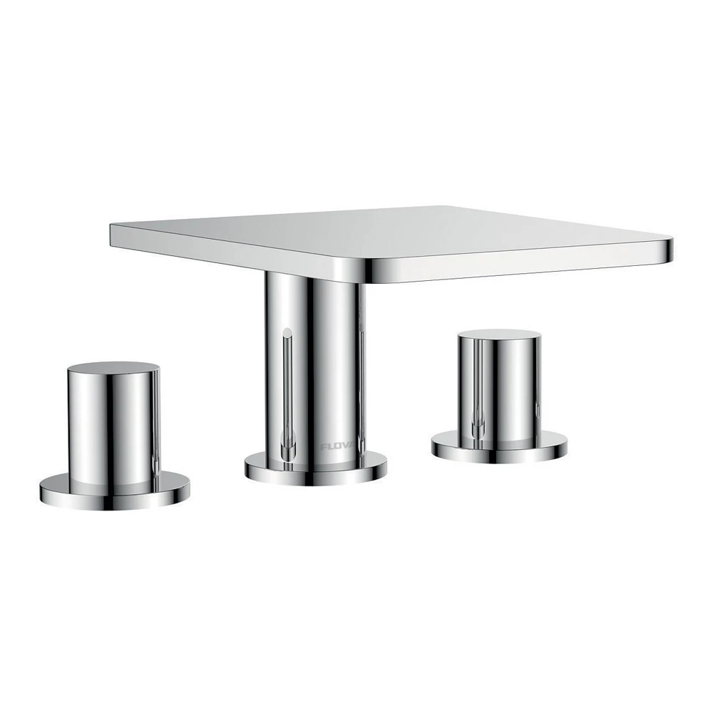 Flova Annecy 3 Hole Waterfall Bath Mixer Tap 4 Flova Annecy 3 Hole Waterfall Bath Mixer Tap - Image 2