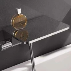 Flova Annecy Wall Mounted Waterfall Bath Shower Mixer With Handset Kit -TAP WAREHOUSE Shop flova annecy wall mounted waterfall bath shower mixer shelf design