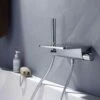 Flova Annecy Wall Mounted Waterfall Bath Shower Mixer With Handset Kit -TAP WAREHOUSE Shop flova annecy wall mounted waterfall bath shower mixer with handset kit