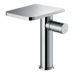 Flova Annecy Waterfall Tall Mono Basin Mixer With Clicker Waste