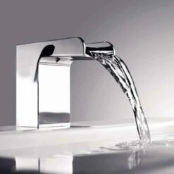 Flova Cascade 2 Hole Waterfall Bath Mixer Tap