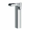 Flova Cascade Tall Waterfall Mono Basin Mixer With Clicker Waste 1 Flova Cascade Tall Waterfall Mono Basin Mixer With Clicker Waste -TAP WAREHOUSE Shop flova catbas