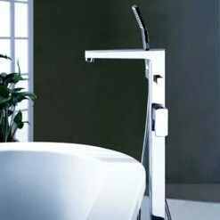 Flova Dekka Floorstanding Bath Shower Mixer With Handset 10 Flova Dekka Floorstanding Bath Shower Mixer With Handset -TAP WAREHOUSE Shop flova dekka floorstanding bath shower mixer tap with handset kit defmbsm