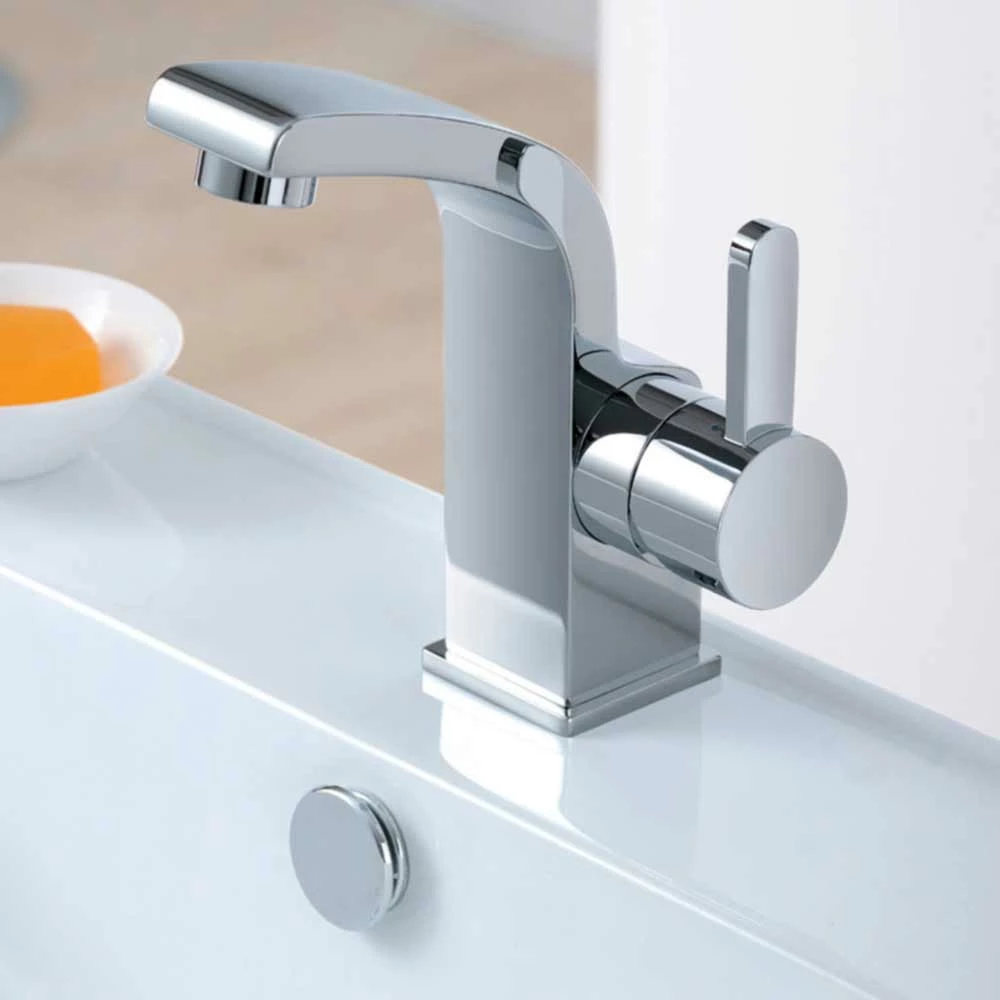 Flova Essence Cloakroom Mono Basin Mixer With Clicker Waste 4 Flova Essence Cloakroom Mono Basin Mixer With Clicker Waste - Image 2