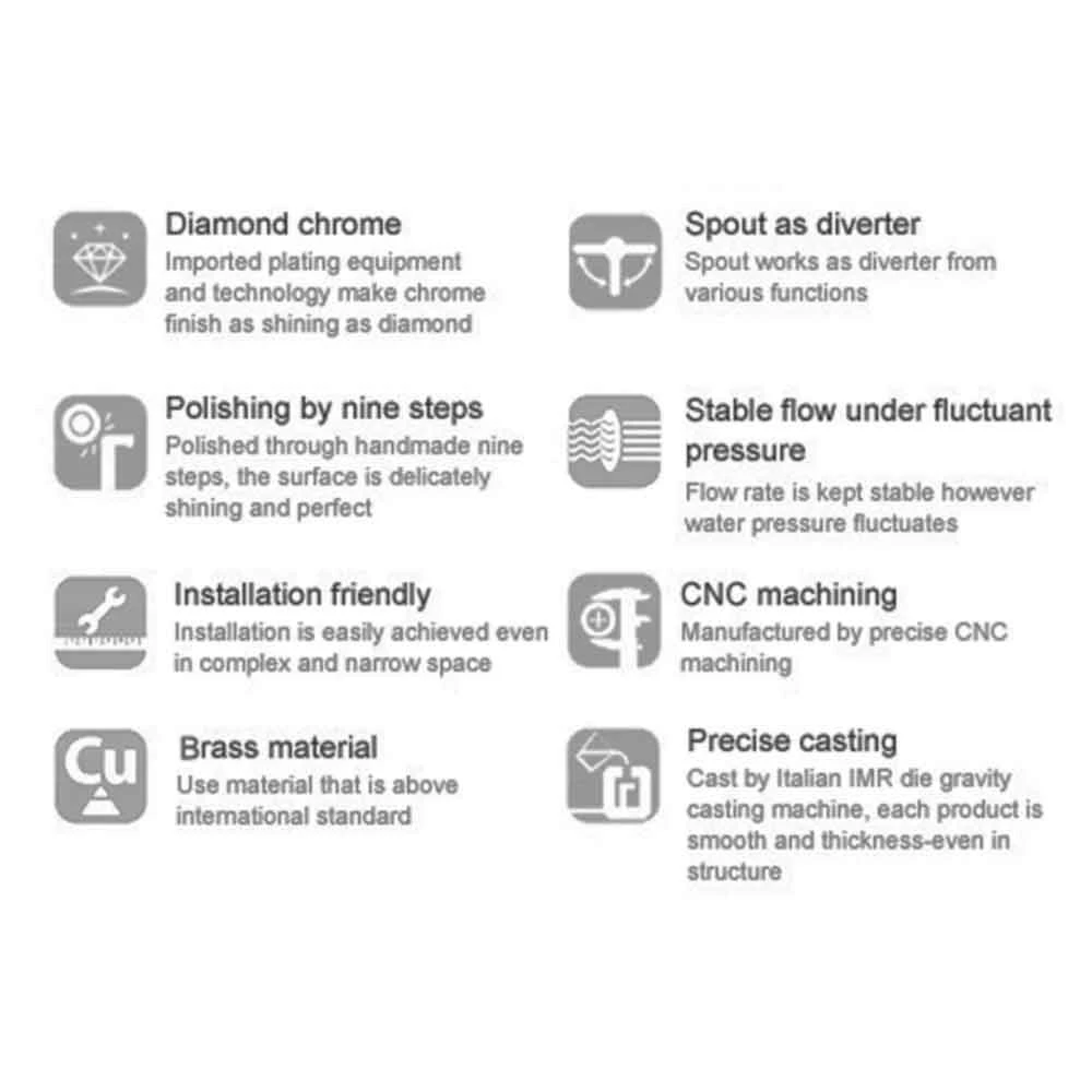 Flova Essence Wall Mounted Bath Shower Mixer With Diverter Spout 5 Flova Essence Wall Mounted Bath Shower Mixer With Diverter Spout - Image 3