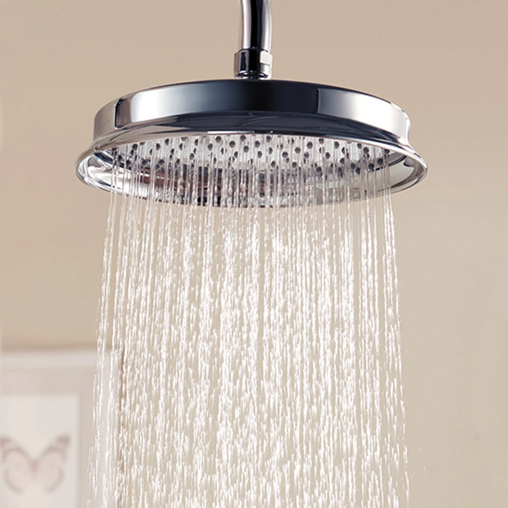 Flova Liberty Concealed Manual Mixer Valve With Ceiling Mounted Rainshower & Handset Kit - Chrome 6 Flova Liberty Concealed Manual Mixer Valve With Ceiling Mounted Rainshower & Handset Kit - Chrome - Image 4