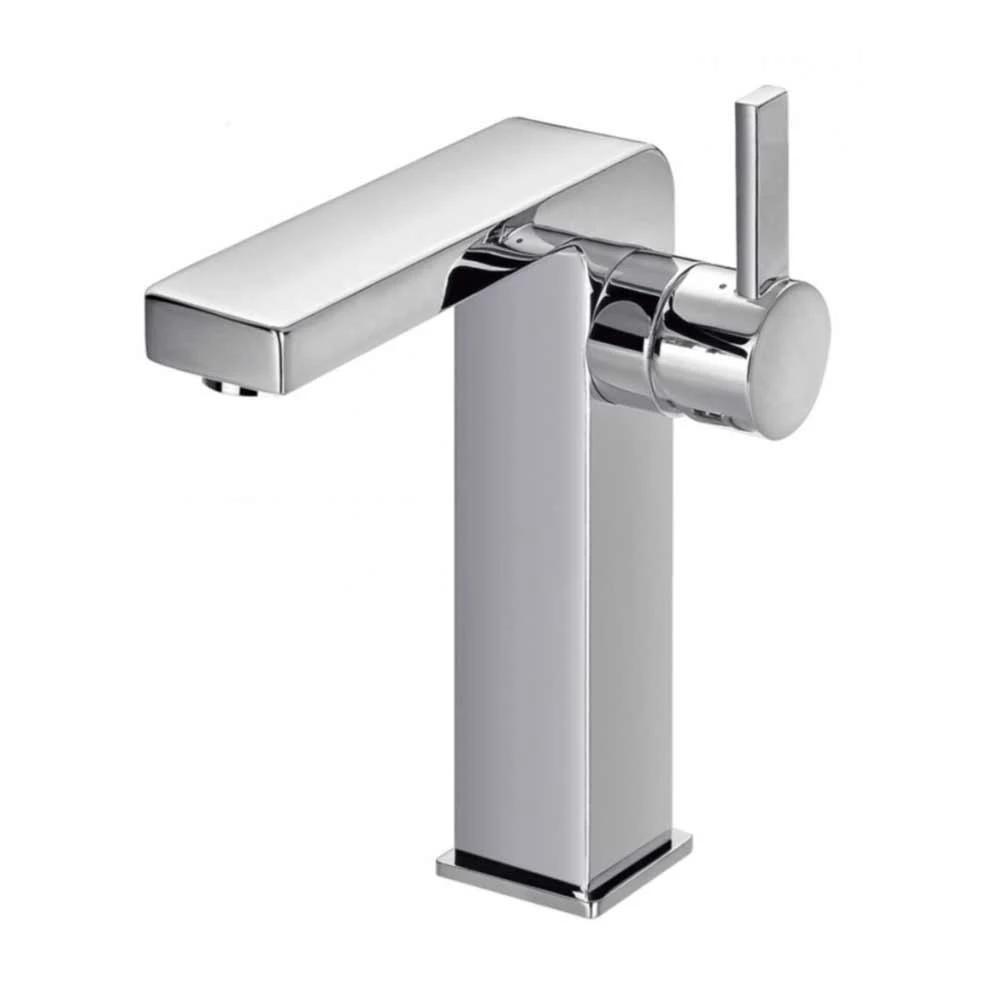 Flova STR8 Mid Height Mono Basin Mixer With Clicker Waste 3 Flova STR8 Mid Height Mono Basin Mixer With Clicker Waste