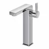 Flova STR8 Tall Mono Basin Mixer With Clicker Waste -TAP WAREHOUSE Shop flova sttbas