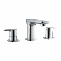 Flova Urban 3 Hole Deck Mounted Bath Filler Tap