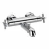 Flova XL Exposed Thermostatic Bath Shower Mixer Valve 2 Flova XL Exposed Thermostatic Bath Shower Mixer Valve -TAP WAREHOUSE Shop flova xltbsmwm