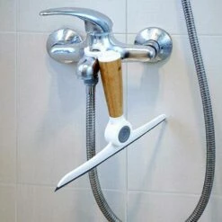 Full Circle Wipe Out Pivoting Squeegee - White 18 Full Circle Wipe Out Pivoting Squeegee - White -TAP WAREHOUSE Shop full circle wipe out squeegee storage ring white