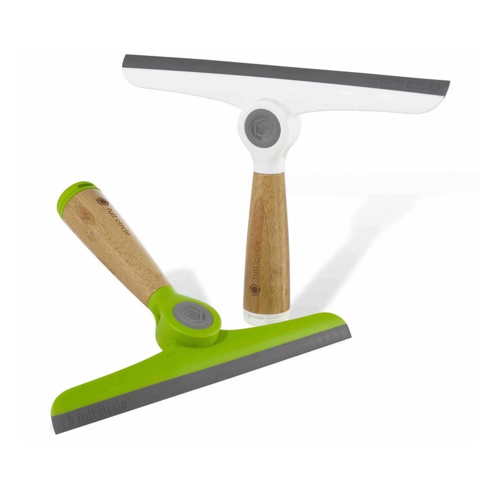 Full Circle Wipe Out Pivoting Squeegee - White 4 Full Circle Wipe Out Pivoting Squeegee - White - Image 2
