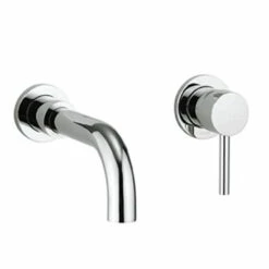 Proflow Fusion 2 Hole Wall Mounted Basin Tap