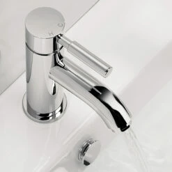 Proflow Fusion Mono Basin Mixer Tap With Clicker Waste