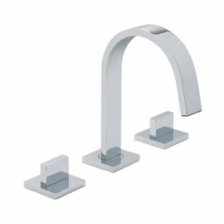 Vado Geo Deck Mounted 3 Hole Basin Mixer