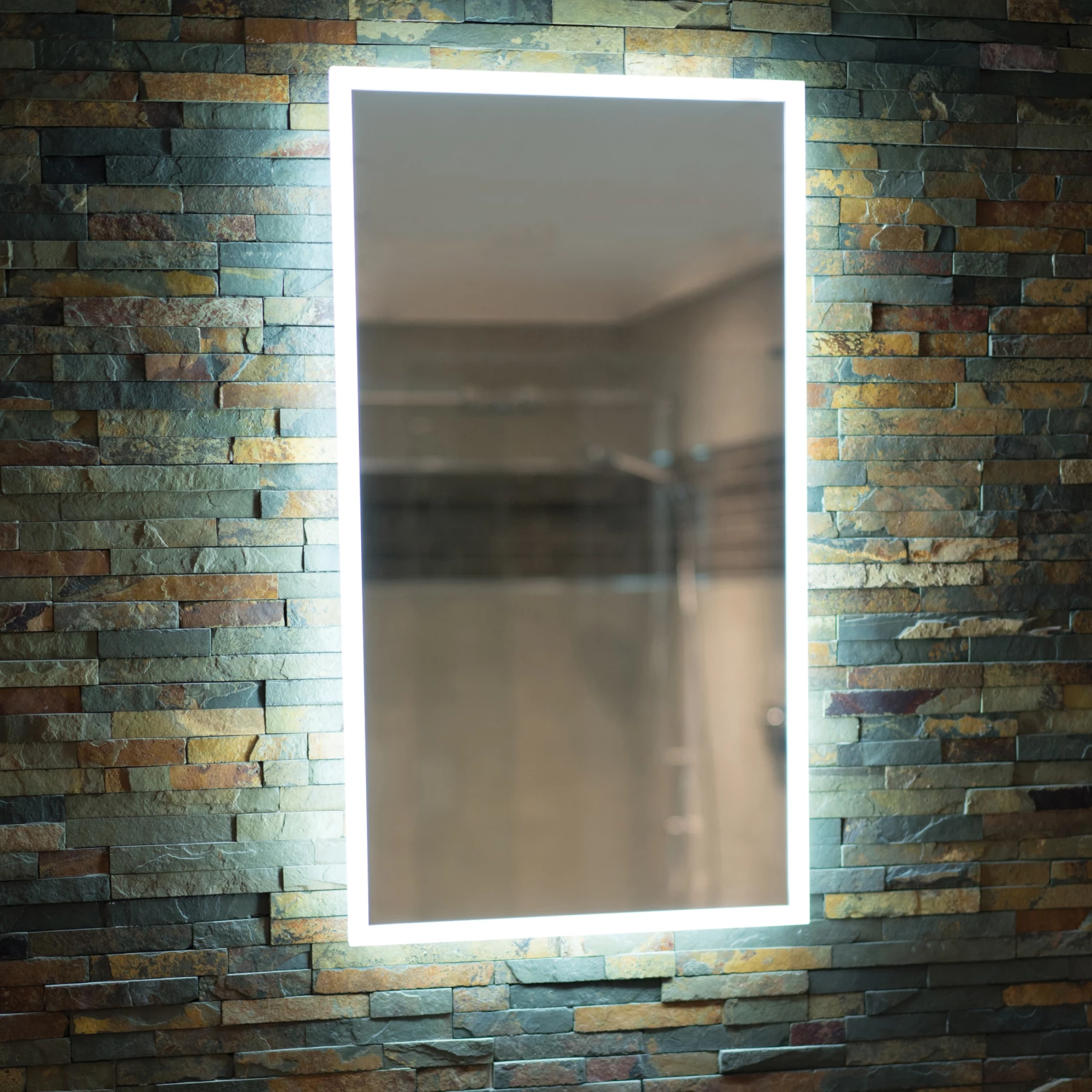 HIB Globe 45 Steam Free LED Illuminated Mirror - 800 X 450mm 4 HIB Globe 45 Steam Free LED Illuminated Mirror - 800 X 450mm - Image 2