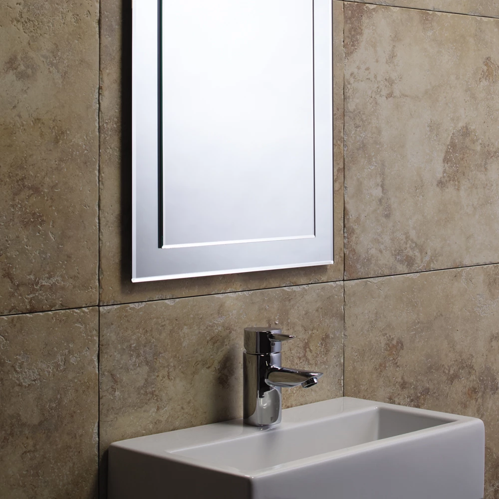 Roper Rhodes Hannah Bevelled Mirror - 800 X 420mm 4 Roper Rhodes Hannah Bevelled Mirror - 800 X 420mm - Image 2