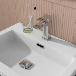 Harbour Alchemy 600mm Wall Hung Vanity Unit & Basin - Gloss White 19 Harbour Alchemy 600mm Wall Hung Vanity Unit & Basin - Gloss White -TAP WAREHOUSE Shop harbou alchemy 500mm matt grey vanity unit chrome handle lifestyle5
