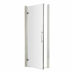 Harbour Alchemy 8mm Easy Clean Hinged Shower Door 700mm & Side Panel 900mm 8 Harbour Alchemy 8mm Easy Clean Hinged Shower Door 700mm & Side Panel 900mm -TAP WAREHOUSE Shop harbour alchemy 8mm hinged shower door cutout