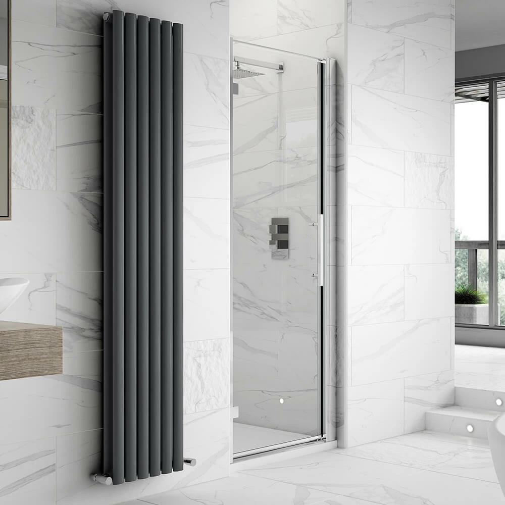 Harbour Alchemy 8mm Easy Clean Hinged Shower Door 700mm & Side Panel 900mm 2 Harbour Alchemy 8mm Easy Clean Hinged Shower Door 700mm & Side Panel 900mm