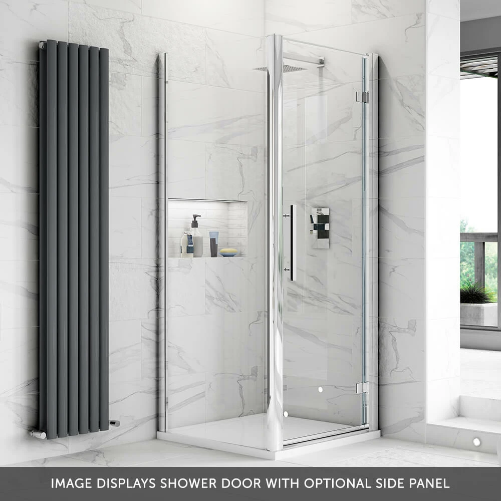 Harbour Alchemy 8mm Easy Clean Hinged Shower Door 700mm & Side Panel 900mm 3 Harbour Alchemy 8mm Easy Clean Hinged Shower Door 700mm & Side Panel 900mm - Image 2