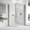Harbour Alchemy 8mm Easy Clean Offset Quadrant Shower Enclosure - 1200 X 800mm -TAP WAREHOUSE Shop harbour alchemy 8mm offset quadrant shower enclosure lifestyle