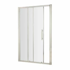 Harbour Alchemy 8mm Easy Clean Sliding Shower Door 1100mm & Side Panel 760mm -TAP WAREHOUSE Shop harbour alchemy 8mm sliding shower door cutout