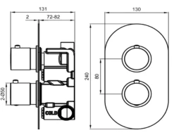 Melanie Concealed Shower Valve, 380mm Curved Wall Mounted Arm & 300mm Fixed Shower Head -TAP WAREHOUSE Shop harbour clarity 1 outlet concealed valve chrome tech
