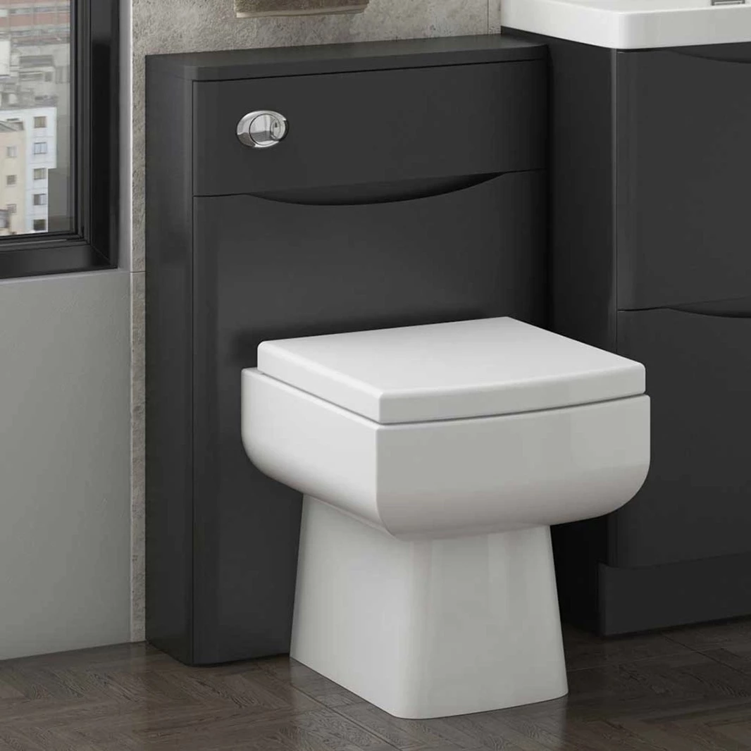 Harbour Clarity 500mm Back To Wall WC Unit - Gloss White 7 Harbour Clarity 500mm Back To Wall WC Unit - Gloss White - Image 5