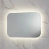 Harbour Clarity LED Bathroom Mirror With Demister Pad - 500 X 700mm