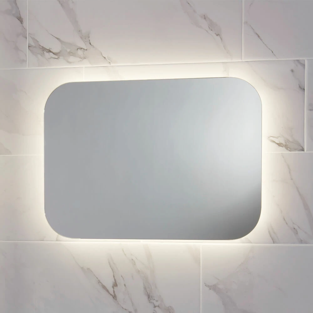 Harbour Clarity LED Bathroom Mirror With Demister Pad - 500 X 700mm 3 Harbour Clarity LED Bathroom Mirror With Demister Pad - 500 X 700mm