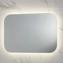 Harbour Clarity LED Bathroom Mirror With Demister Pad - 600 X 1200mm
