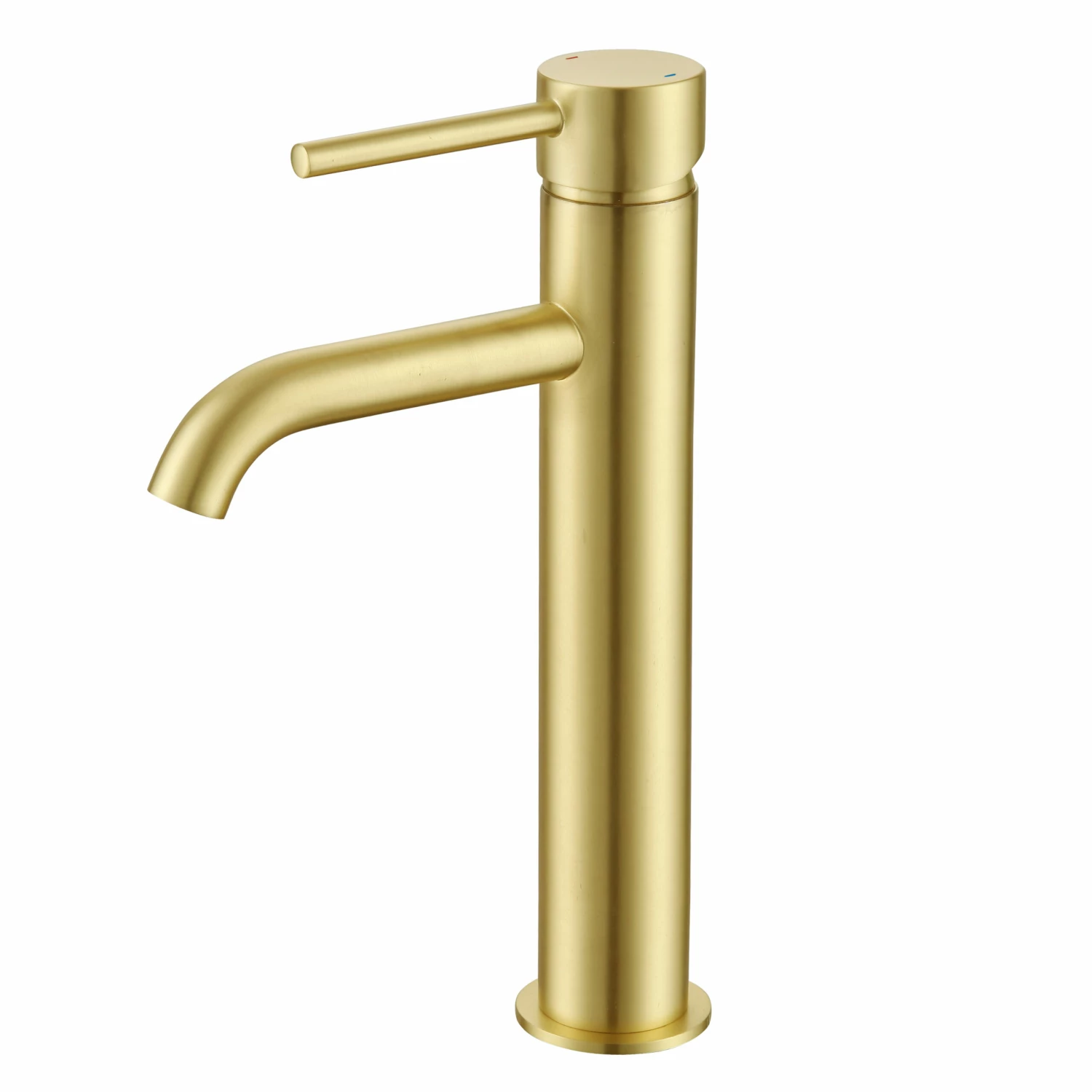 Harbour Clarity Tall Basin Mixer Tap - Brushed Brass 3 Harbour Clarity Tall Basin Mixer Tap - Brushed Brass