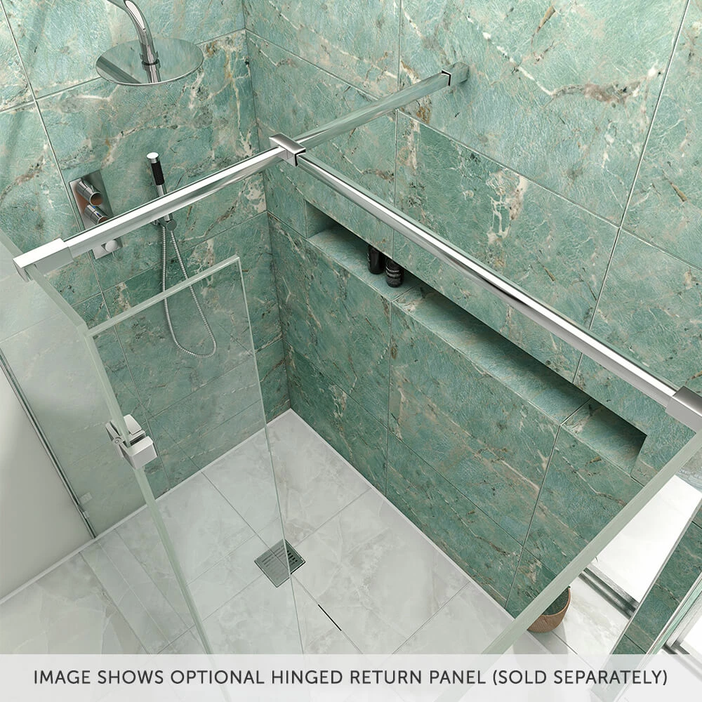 Harbour Frameless 10mm 2m Tall Easy Clean No-Profile Wetroom 2 Panels 700mm & 760mm 9 Harbour Frameless 10mm 2m Tall Easy Clean No-Profile Wetroom 2 Panels 700mm & 760mm - Image 7