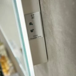 Harbour Glow LED Mirror With Demister Pad & Shaver Socket - 1200 X 600mm 10 Harbour Glow LED Mirror With Demister Pad & Shaver Socket - 1200 X 600mm -TAP WAREHOUSE Shop harbour glow led illuminated mirror shaver socket 1