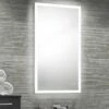 Harbour Glow LED Mirror With Demister Pad & Infrared Touch Button - 450 X 800mm 1 Harbour Glow LED Mirror With Demister Pad & Infrared Touch Button - 450 X 800mm -TAP WAREHOUSE Shop harbour glow led mirror demister sensor 450x800 1