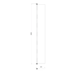 Harbour I10 Hinged 10mm Return Panel For Harbour I10 Glass Panels - Matt Black 9 Harbour I10 Hinged 10mm Return Panel For Harbour I10 Glass Panels - Matt Black -TAP WAREHOUSE Shop harbour i10 return panel 300mm tech