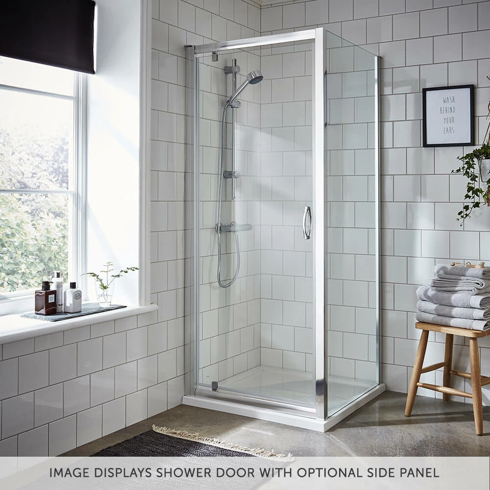 Harbour I5 5mm Pivot Shower Door 800mm & Side Panel 800mm 4 Harbour I5 5mm Pivot Shower Door 800mm & Side Panel 800mm - Image 2