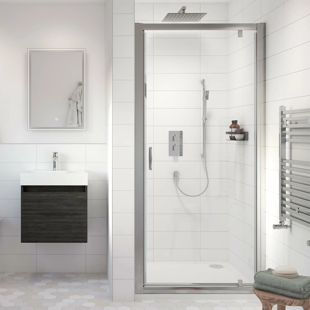 Harbour I5 5mm Pivot Shower Door 800mm & Side Panel 800mm 5 Harbour I5 5mm Pivot Shower Door 800mm & Side Panel 800mm - Image 3